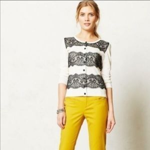 Anthropologie Knitted & Knotted Cardigan